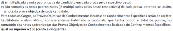 Regras Pontuação da Prova Objetiva - GCM Jaboatão PE