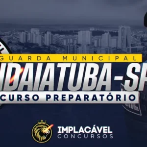 Curso GCM indaiatuba SP - Implacável Concursos