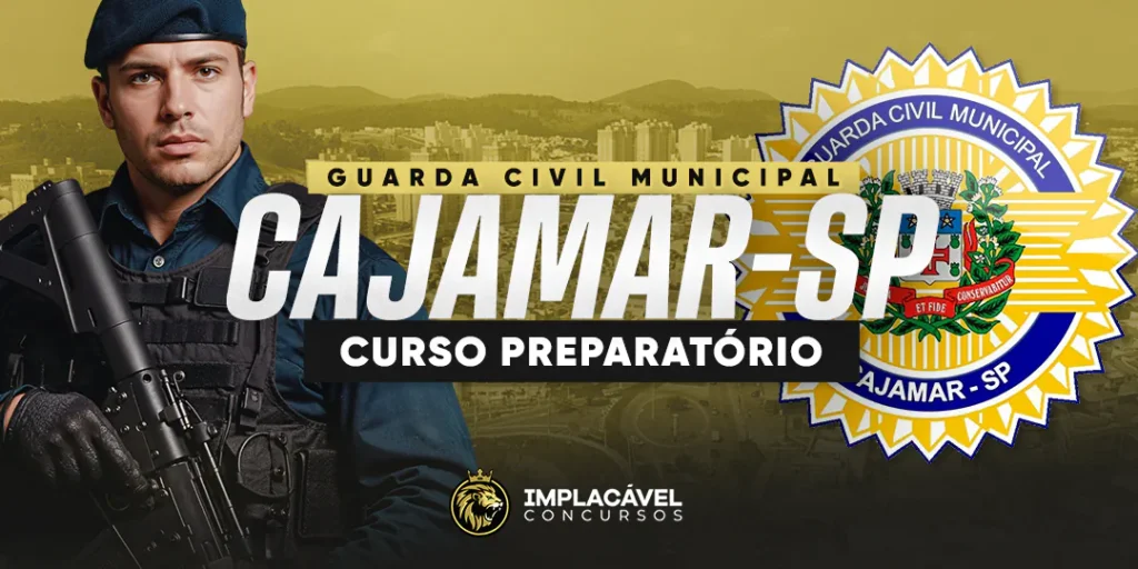 Curso GCM Cajamar SP - Implacável Concursos