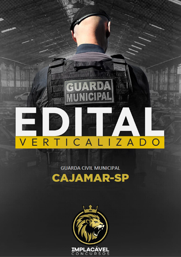 Edital Verticalizado concurso GCM Cajamar SP