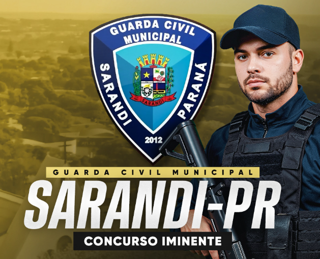 Concurso GM Sarandi PR - Edital Iminente