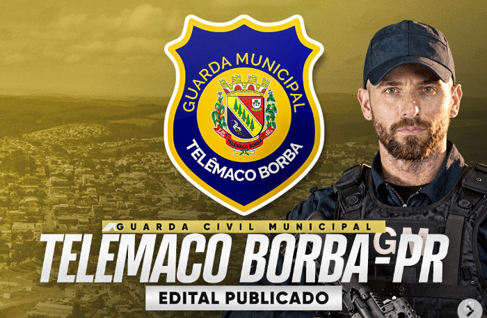Concurso Telêmaco Borba PR - Edital Publicado